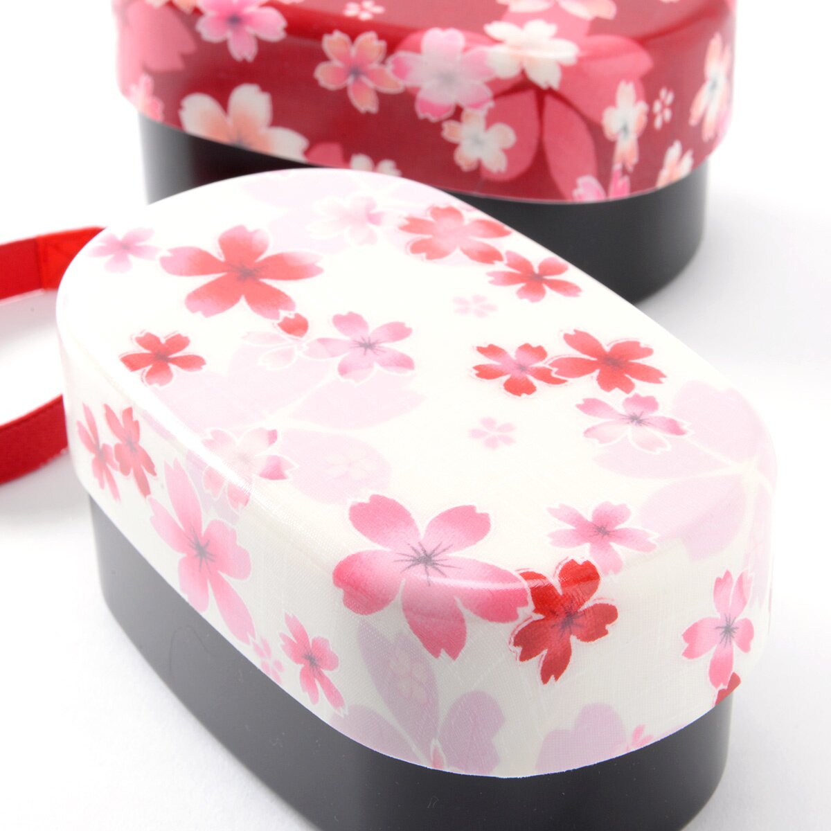 Sakura Rabbit Oval Bento Box 570ml | Pink