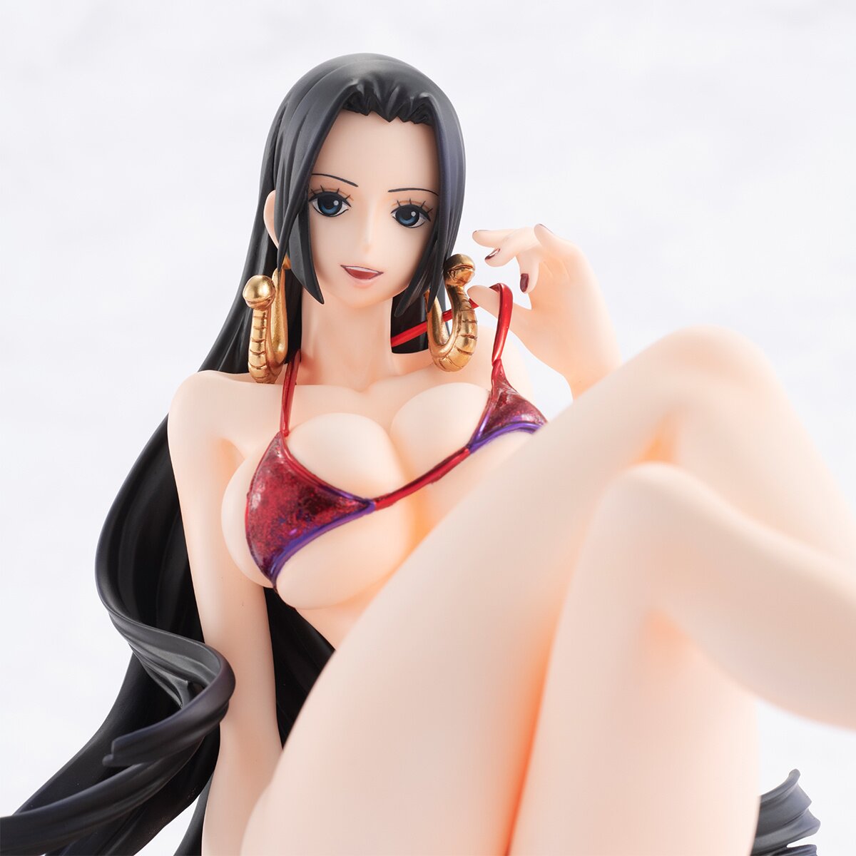 Anime One Piece Boa Hancock Action Figure Girl Bikini take off Pvc No Box