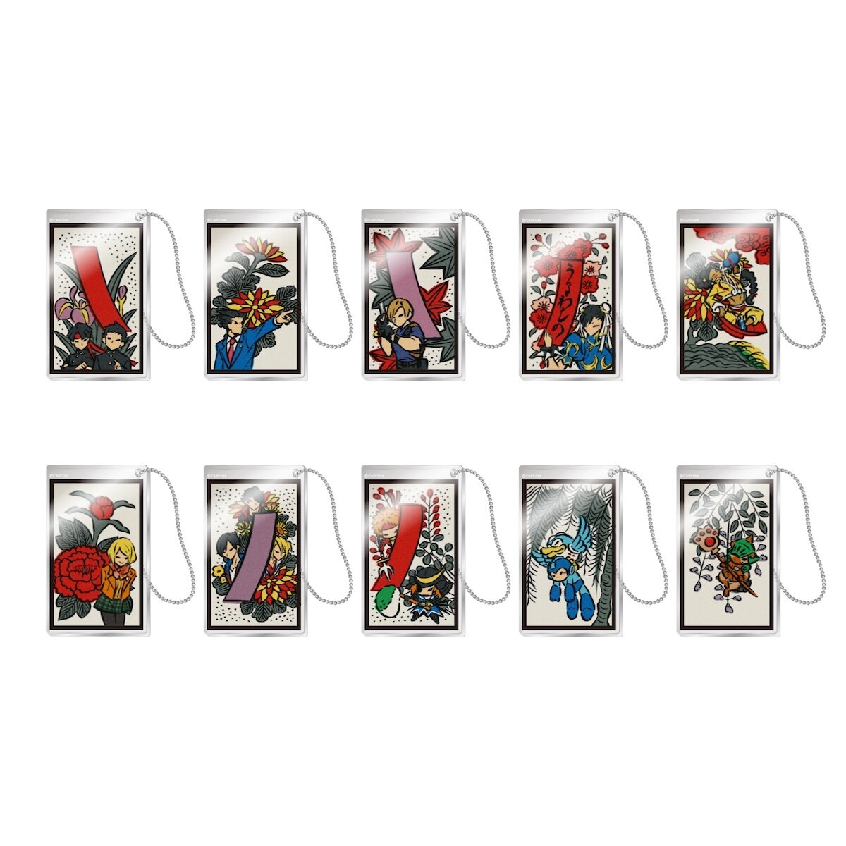 Capcom Hanafuda Acrylic Key Chain Collection Box: Capcom - Tokyo Otaku ...
