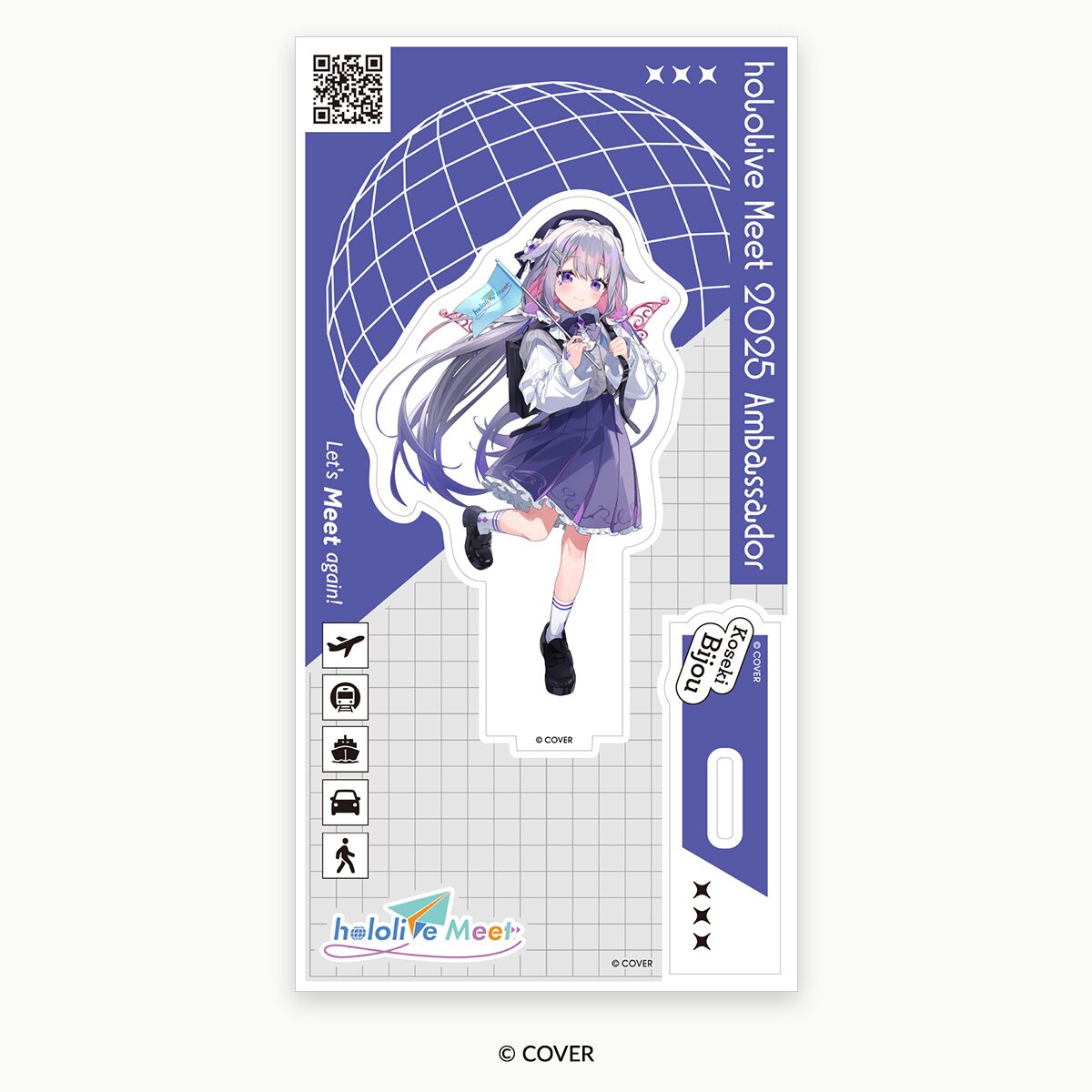 hololive Meet 2025 Acrylic Stand Koseki Bijou - Tokyo Otaku Mode (TOM)