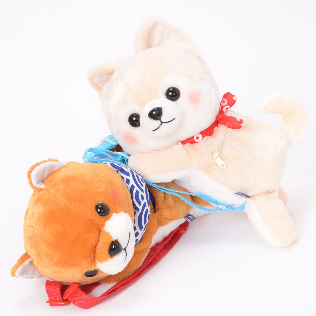 Mameshiba San Kyodai Piggyback Backpacks: Amuse - Tokyo Otaku Mode