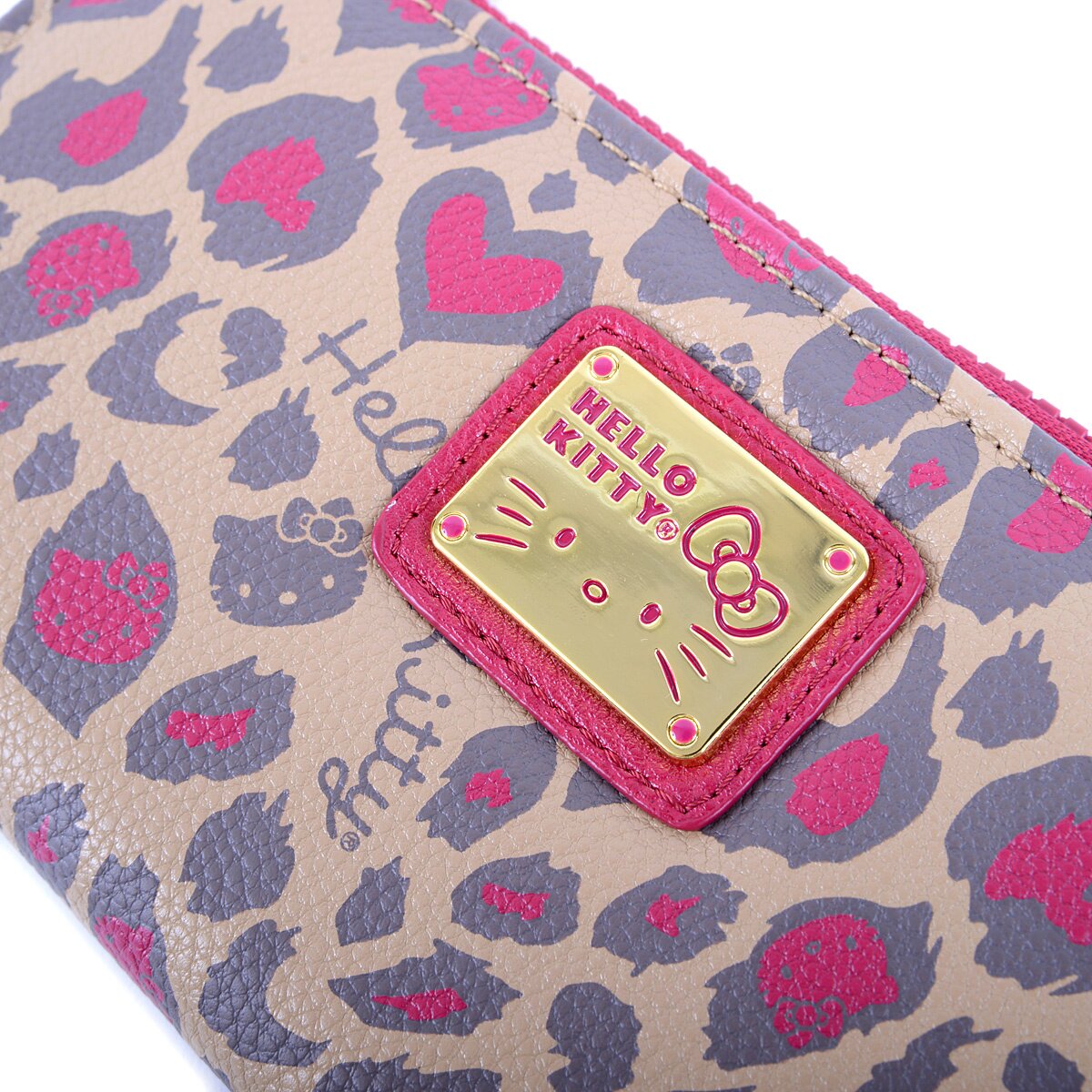 Loungefly Hello Kitty Leopard Print Zip Wallet