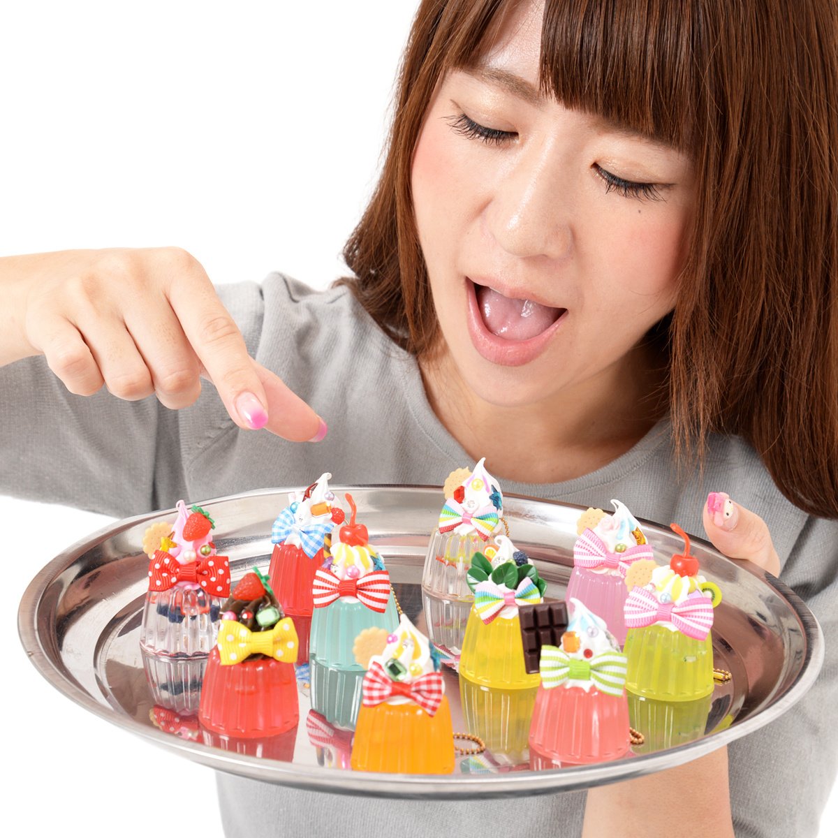 Zeitaku Sweets Crystal Jelly Keychain Mascots: Amuse - Tokyo Otaku