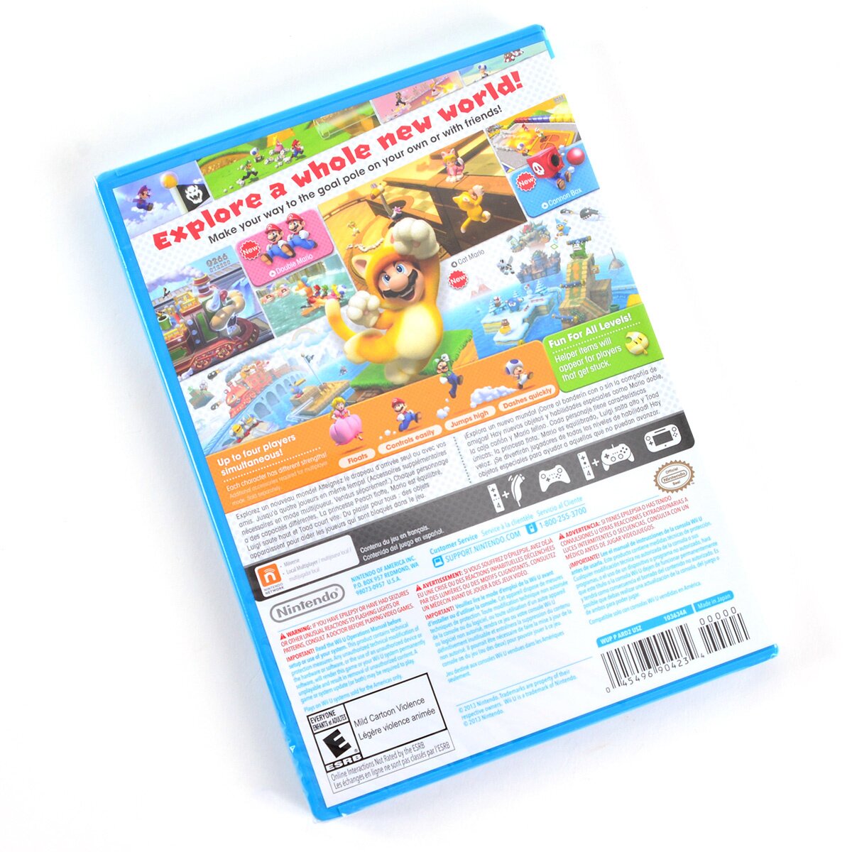 Super Mario 3D World (Nintendo Wii U, 2013) for sale online