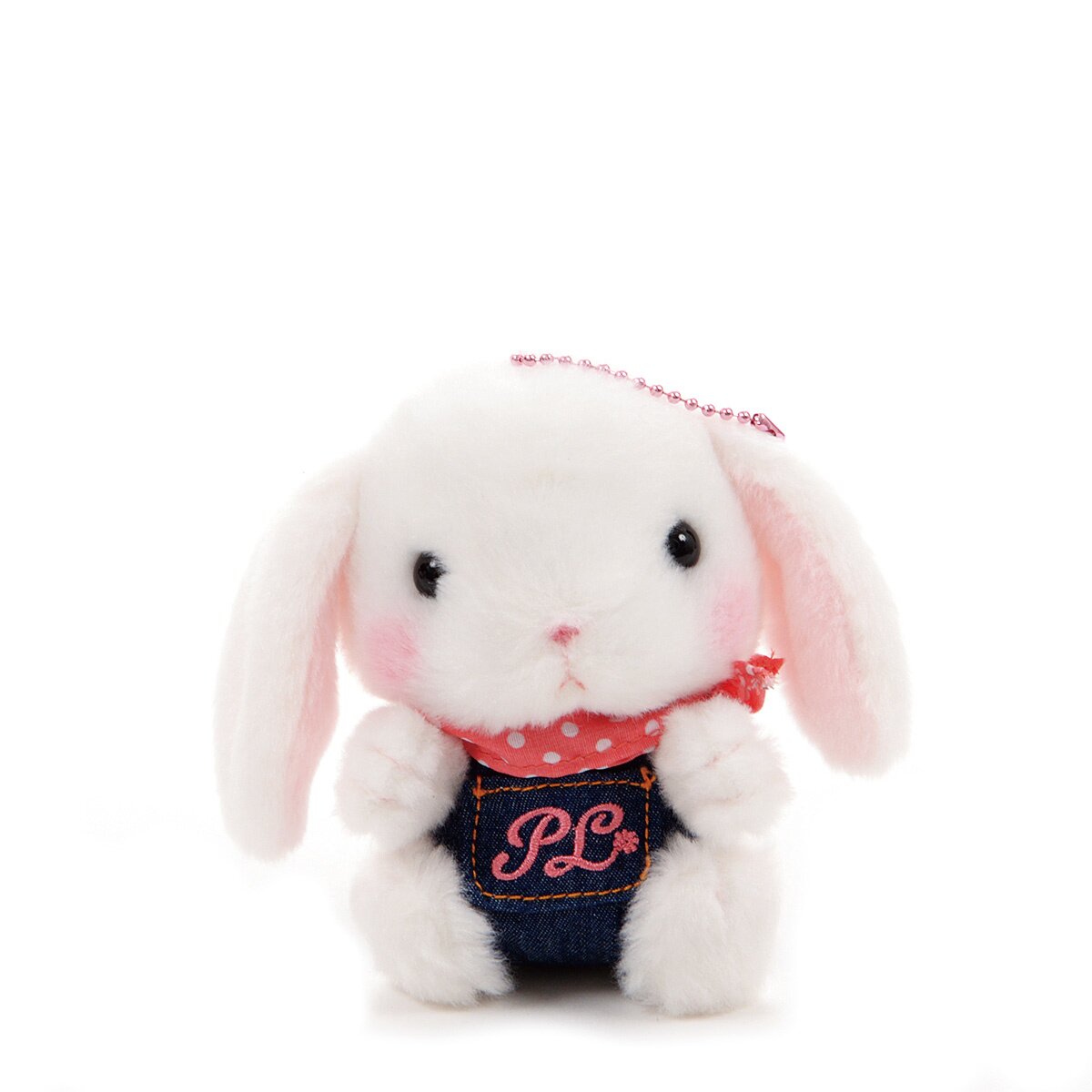 Pote Usa Loppy Denim Rabbit Plush Collection (Ball Chain): Amuse ...