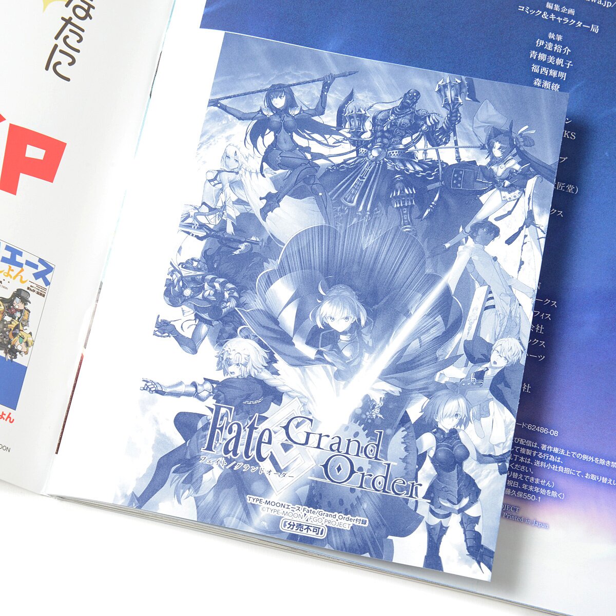 Type-Moon Ace Fate/Grand Order Official Guide Book - Tokyo Type-Moon Ace Fate/Grand Order Official Guide Book - Tokyo