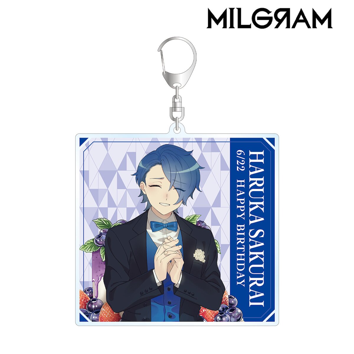 Milgram Haruka: Birthday Ver. Big Acrylic Keychain - Tokyo Otaku Mode (TOM)