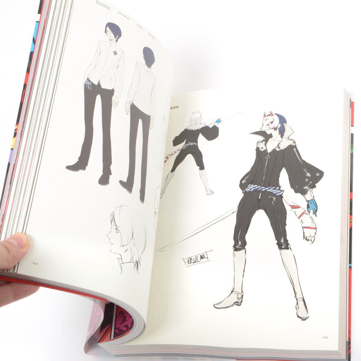 Persona 5 Artbook  Book art, Persona 5 art book, Concept art