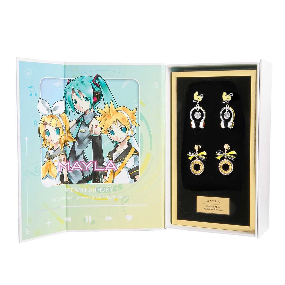 MAYLA Hatsune Miku & Kagamine Rin/Len Iconique Ear Objet