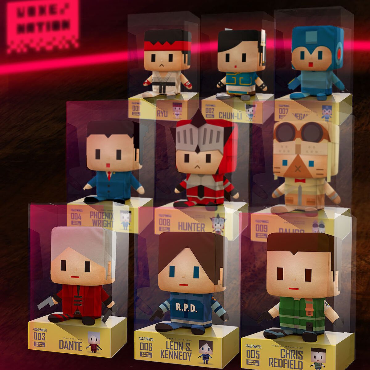 VOXENATION Capcom 40th Plush Collection - Tokyo Otaku Mode (TOM)