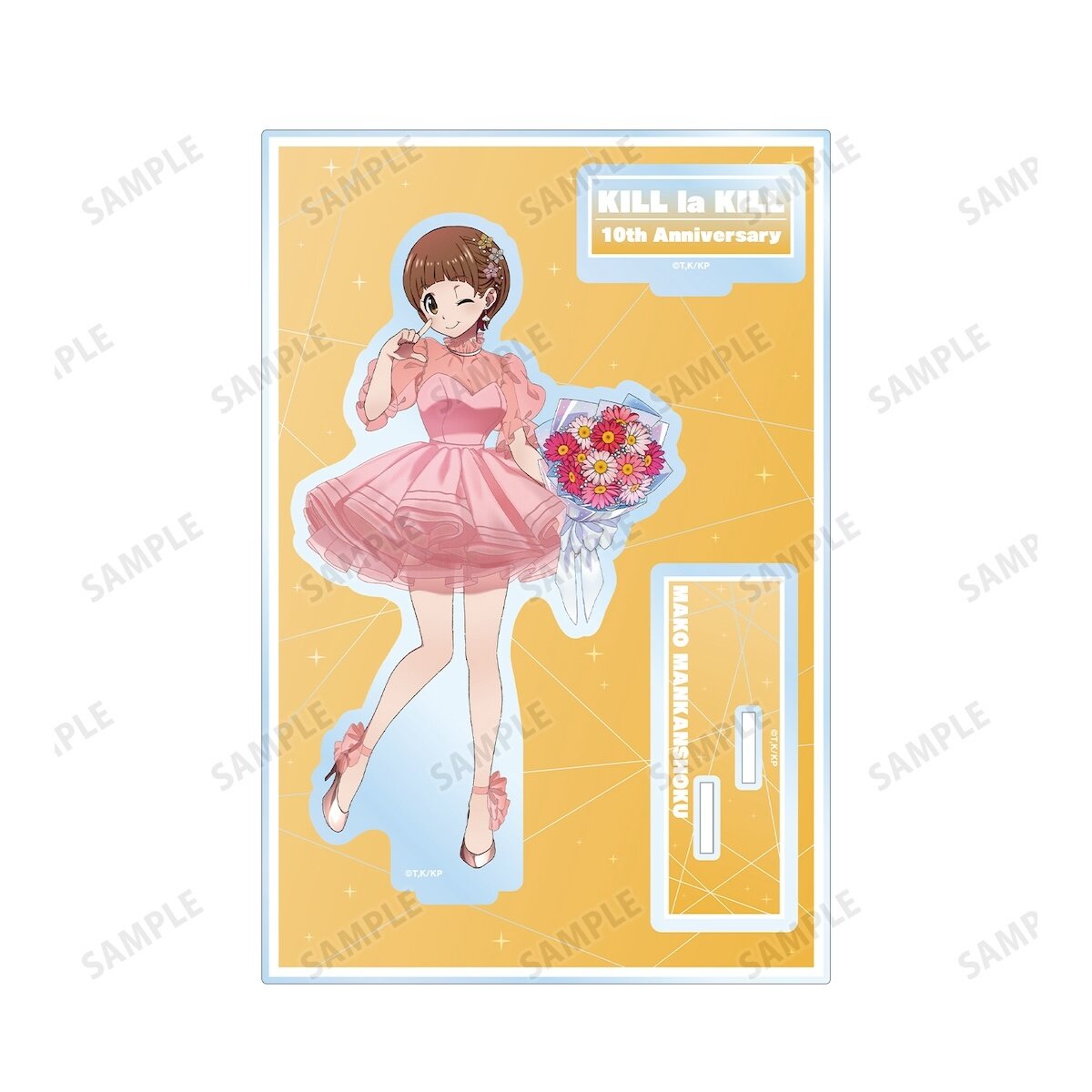 Kill la Kill Big Acrylic Stand Mako Mankanshoku: 10th Anniversary Dress-Up  Ver. - Tokyo Otaku Mode (TOM)