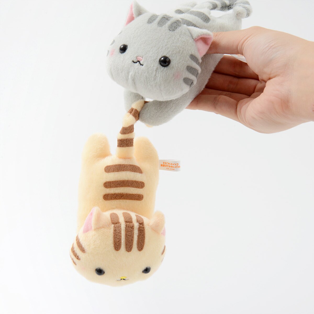 Nyanko Pouncing Kitten Plush Clothes Pins - Tokyo Otaku Mode (TOM)