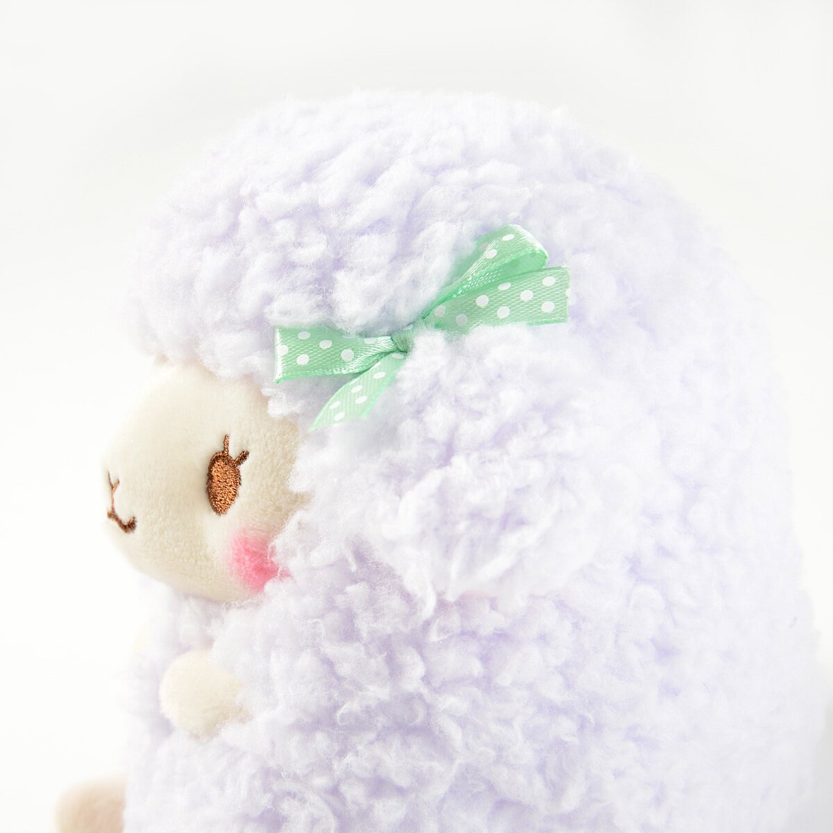 wooly baby sheep plush