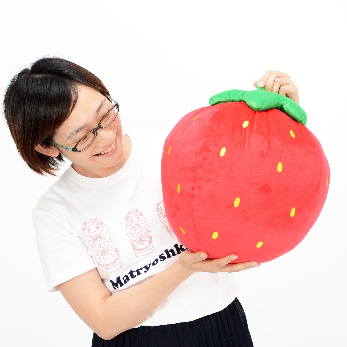 giant strawberry plush