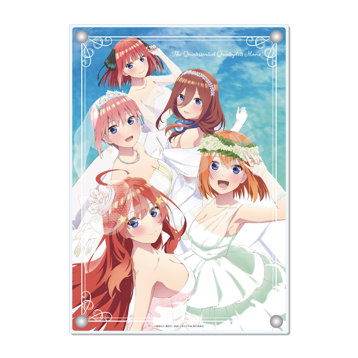 The Quintessential Quintuplets Characters Art Board Print for