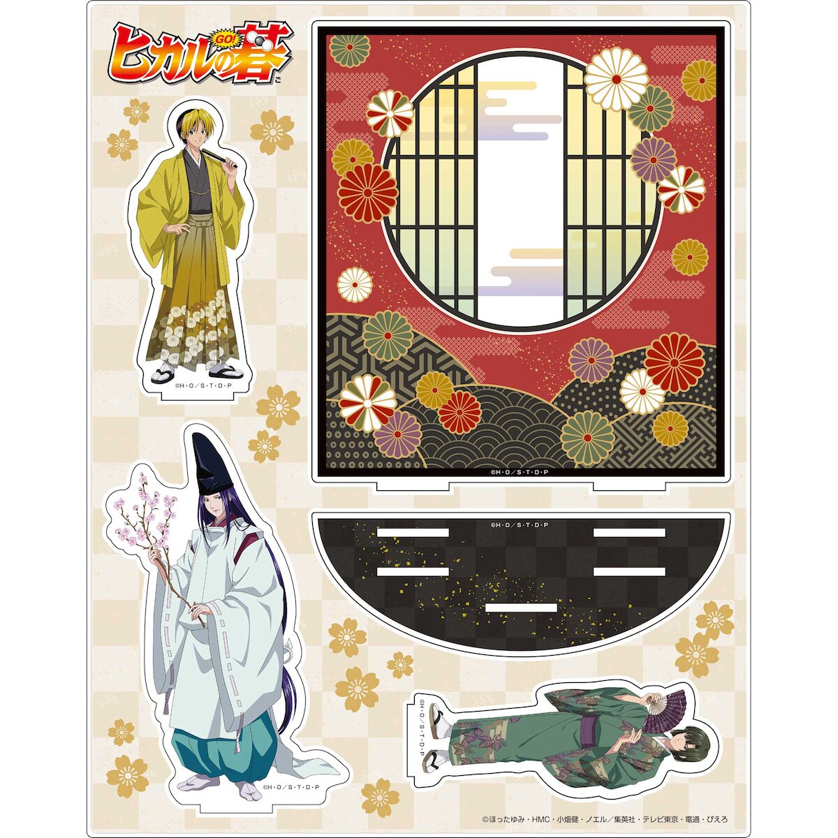 Hikaru no Go Fabric Poster Hanafuda Ver.