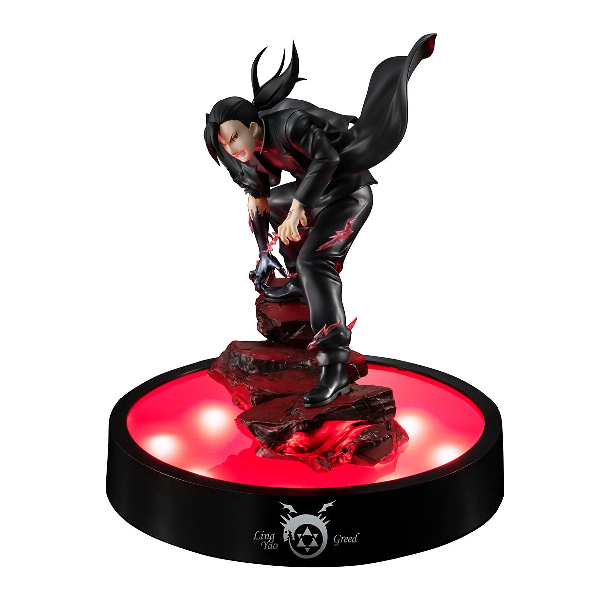 ローリーズファームMe% キルティングフィギュア Precious G.E.M. Series Fullmetal Alchemist Greed (Ling Yao) w/ LED