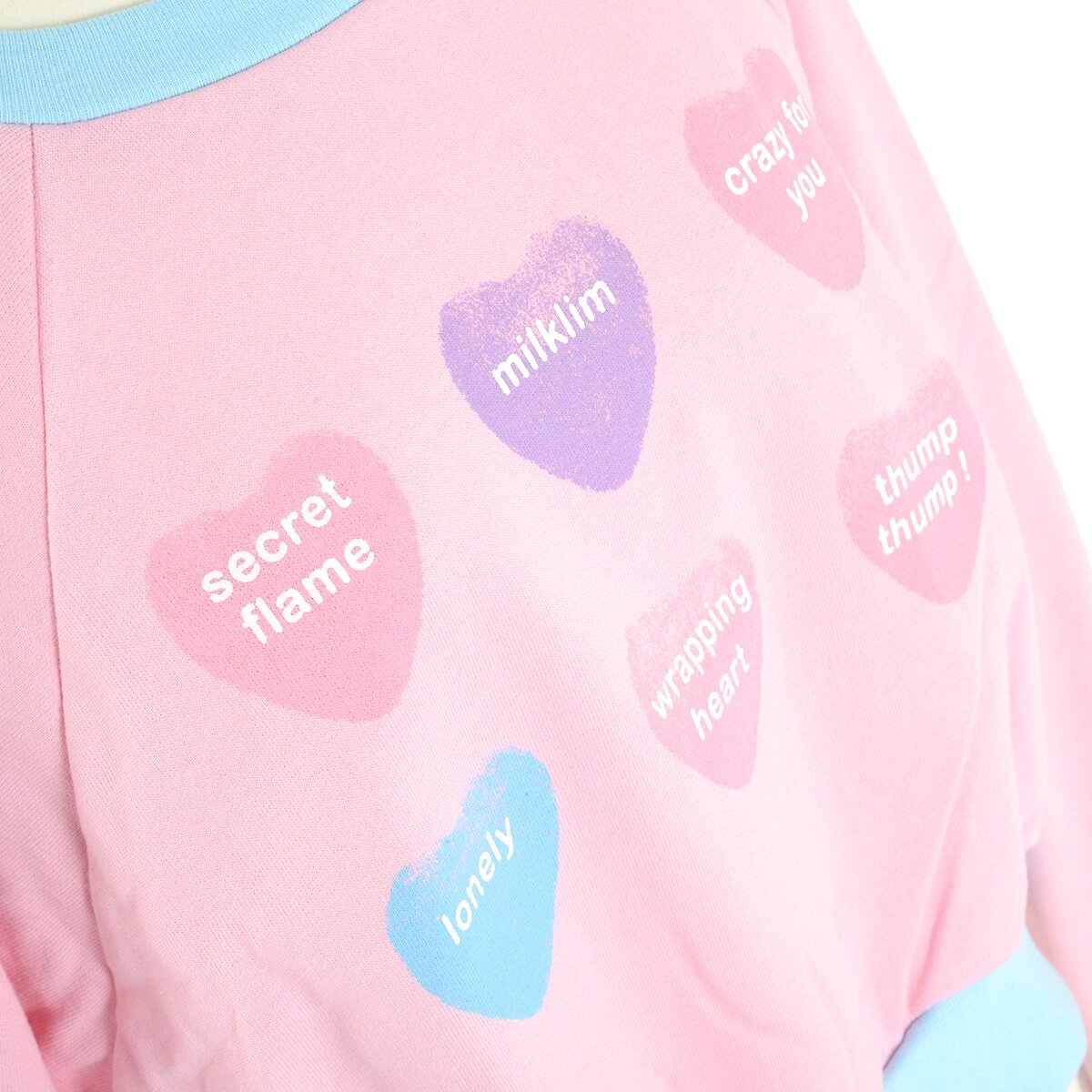 milklim Heart Candy Sweatshirt: milklim - Tokyo Otaku Mode (TOM)