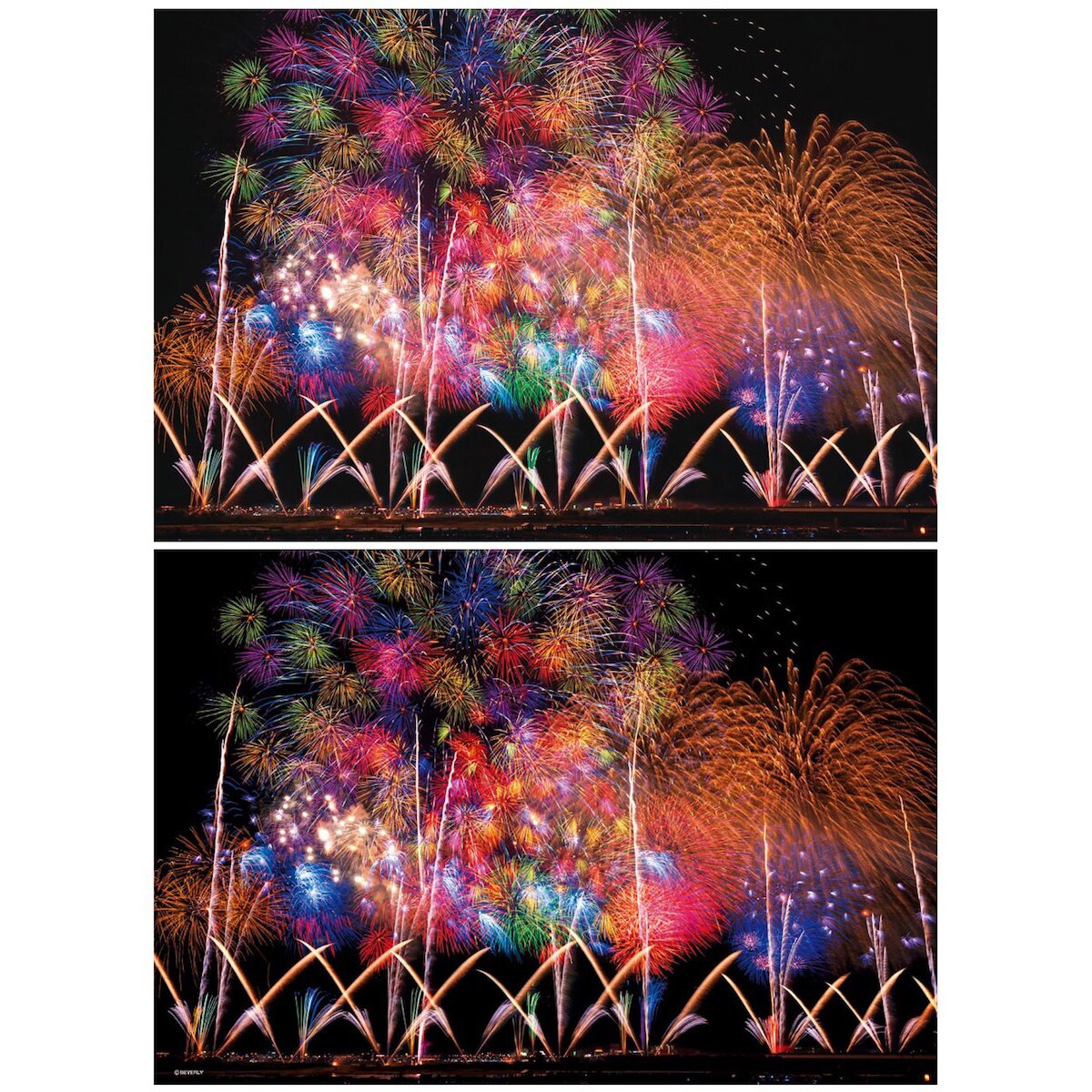 Nagaoka Fireworks Glowing Jigsaw Puzzle Nagaoka Fireworks Glowing Jigsaw Puzzle