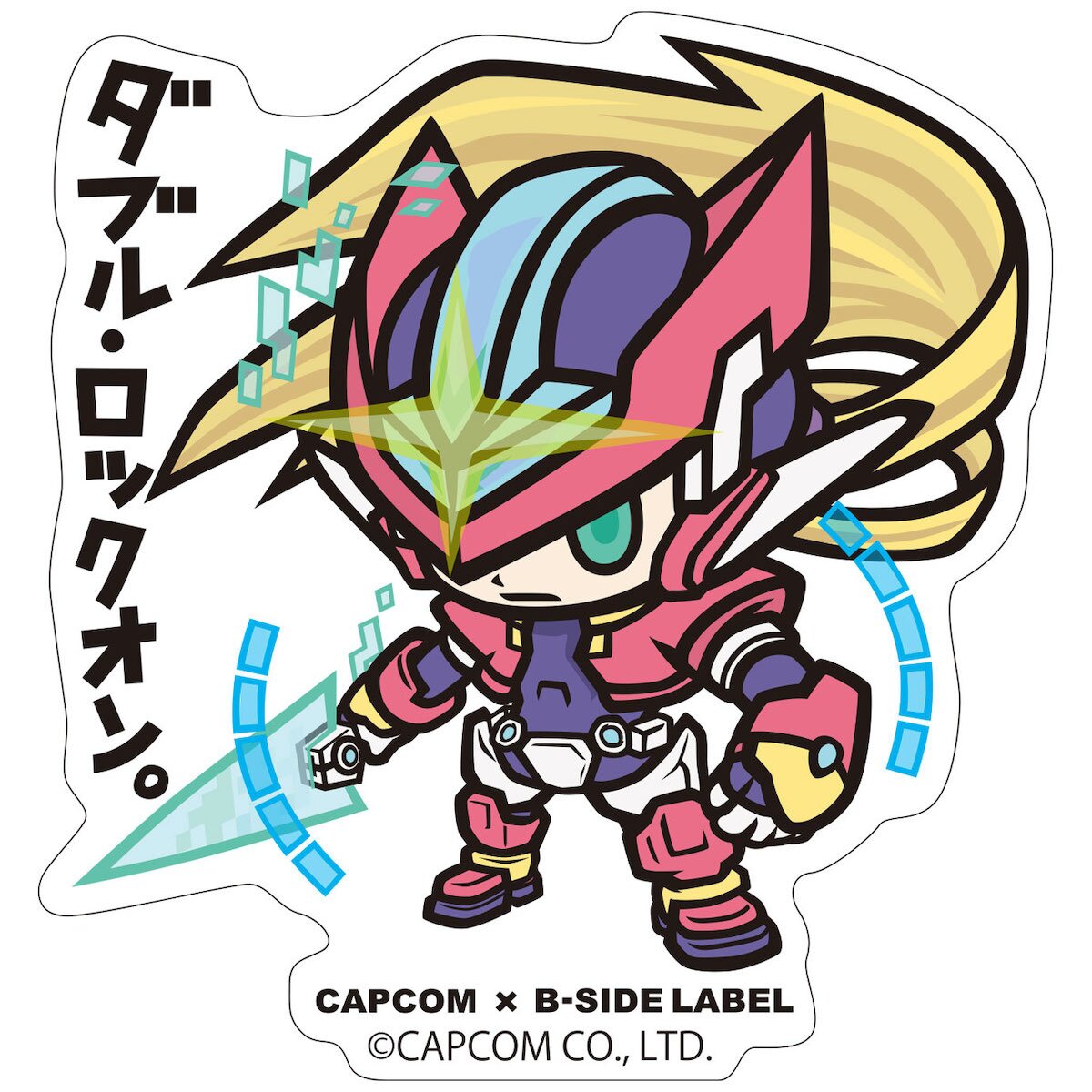 Capcom x B-Side Label Mega Man Sticker Collection Vol. 4