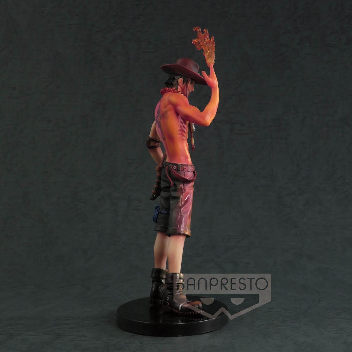 Portgas D Ace Standing Posture Figure Flame BT 23cm HOT