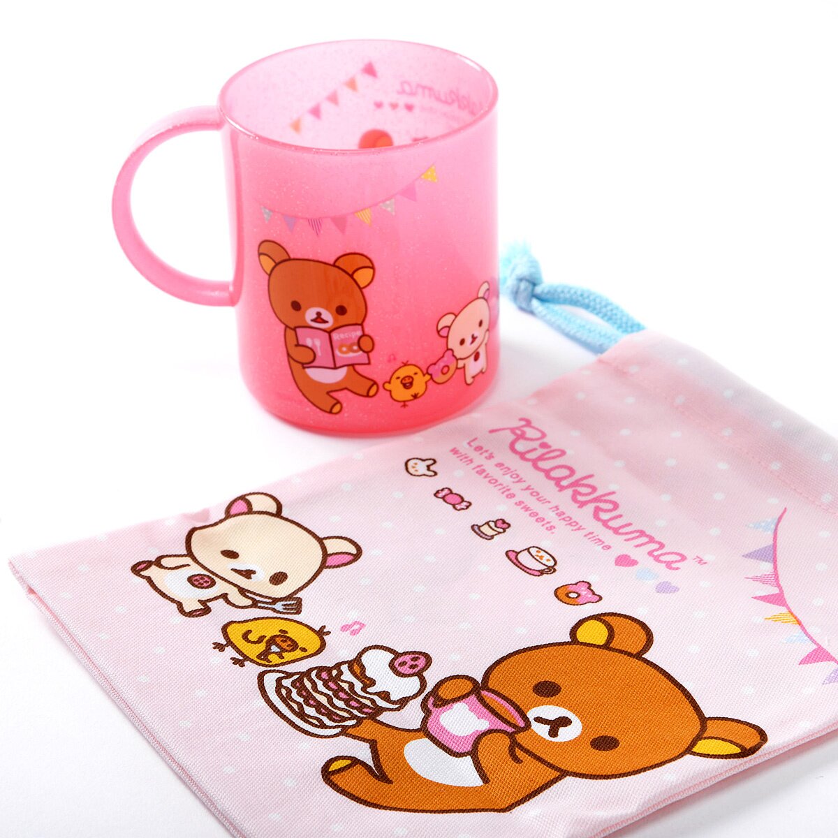 rilakkuma drawstring bag