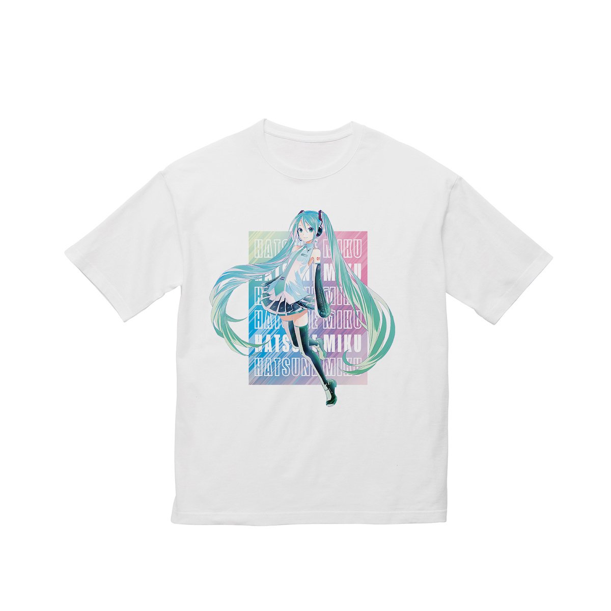 Hatsune Miku V3 Ani-Art Unisex Big Silhouette T-Shirt Vol. 3 