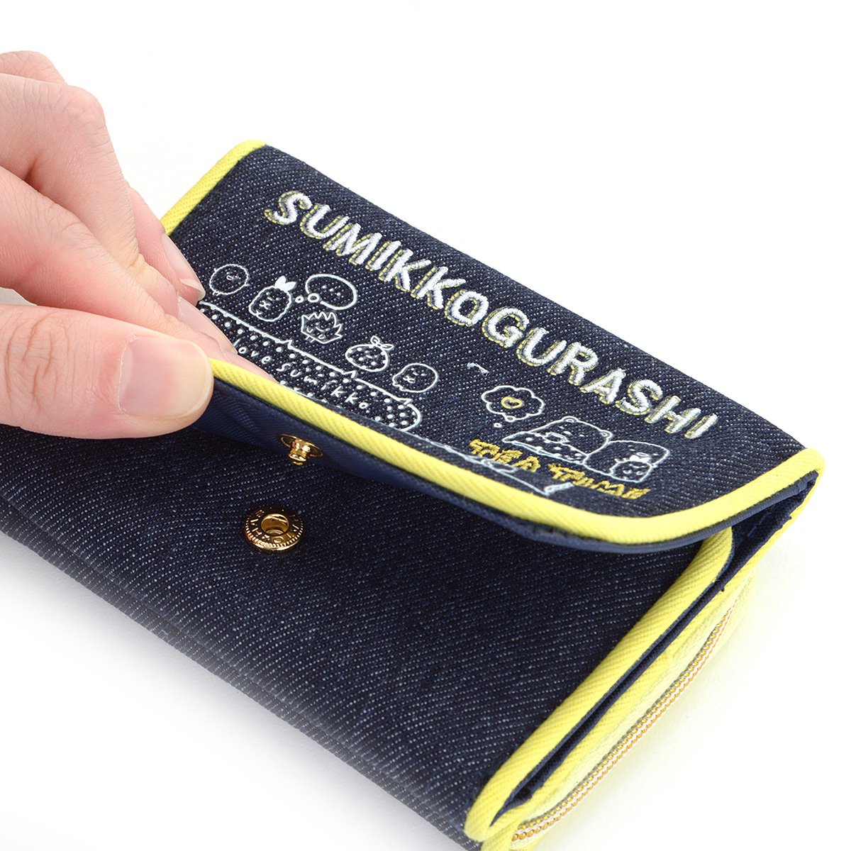 デニリメイク ウォレット Sumikko Gurashi Denim Wallet: San-X - Tokyo Otaku Mode (TOM)
