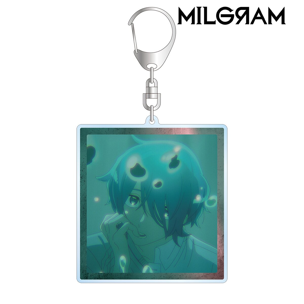 Hot Anime MILGRAM Q Version Acrylic Keychain MILGЯAM Haruka