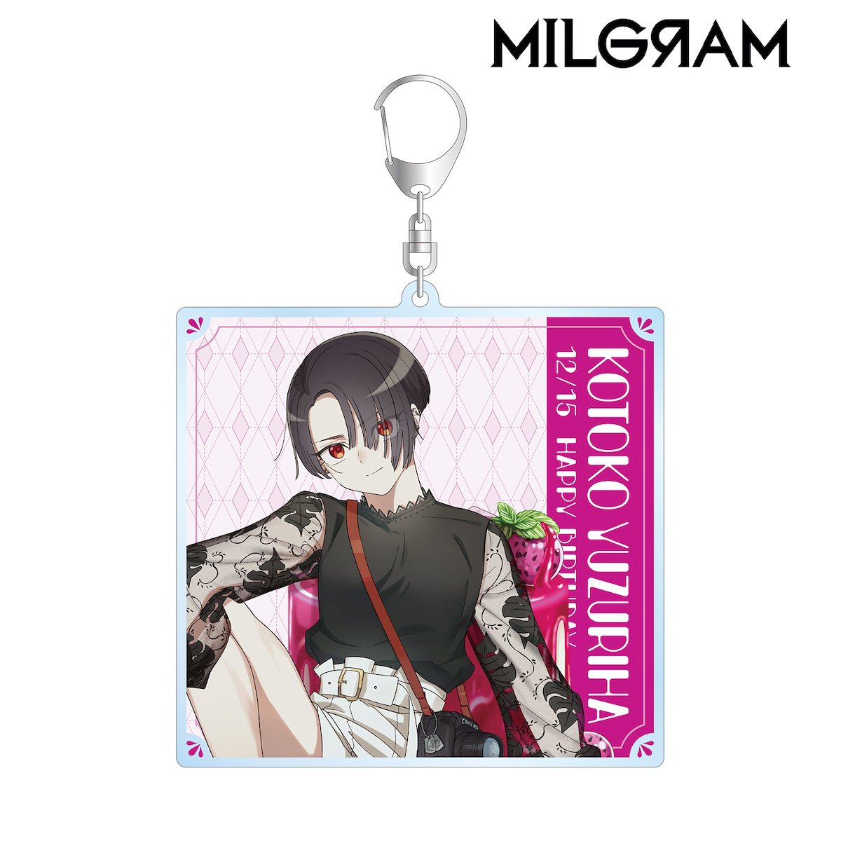 MILGRAM ミルグラム ステラワース アクリルキーホルダー コトコ Milgram Kotoko: Birthday Ver. Big Acrylic Keychain - Tokyo Otaku