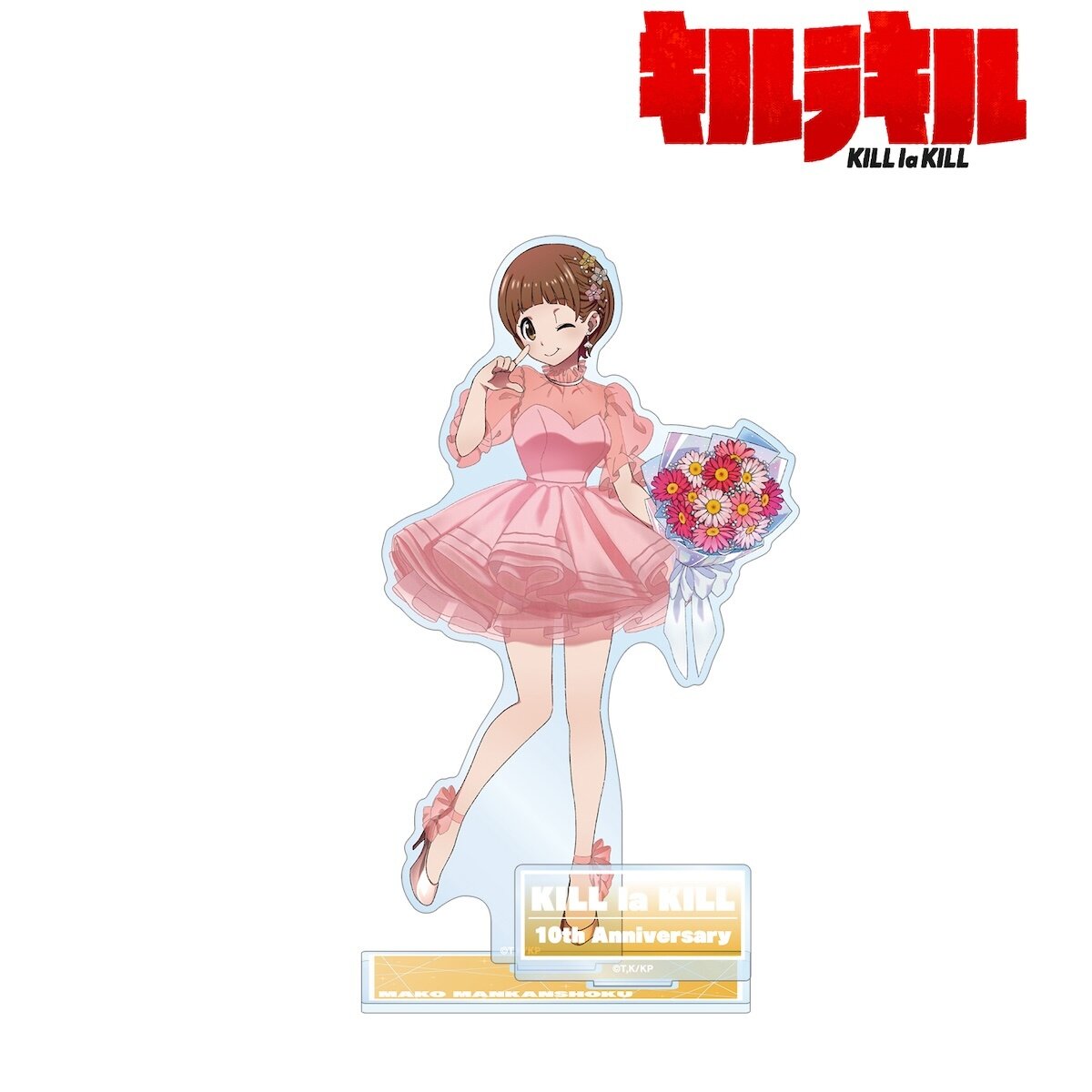 Kill la Kill Big Acrylic Stand Mako Mankanshoku: 10th Anniversary Dress-Up  Ver.