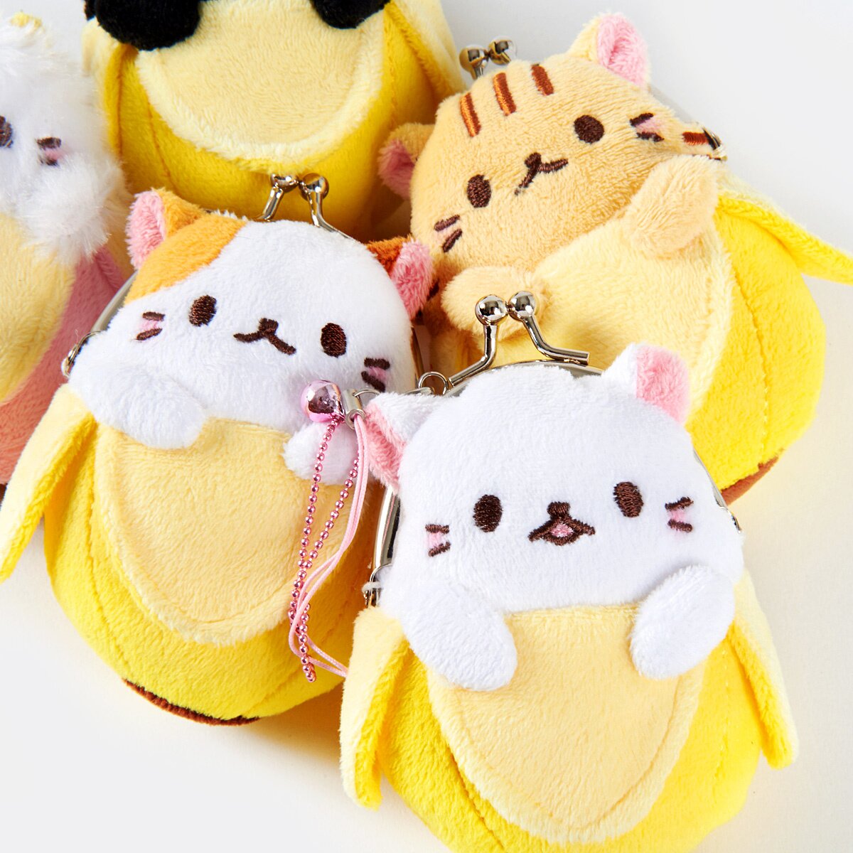 バナナネコ Bananya Coin Pouches - Tokyo Otaku Mode (TOM)