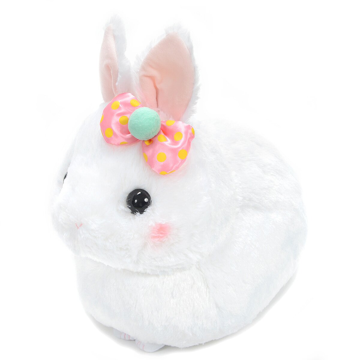 amuse pink bunny plush