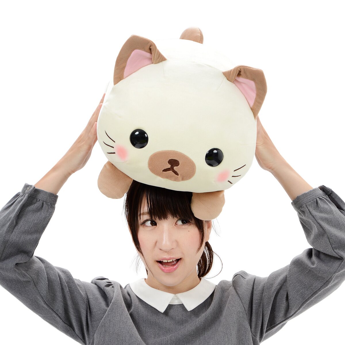 工芸品 NEKONEKO Maneki-neko (Lucky cat) Black - j-okini - Products from Japan