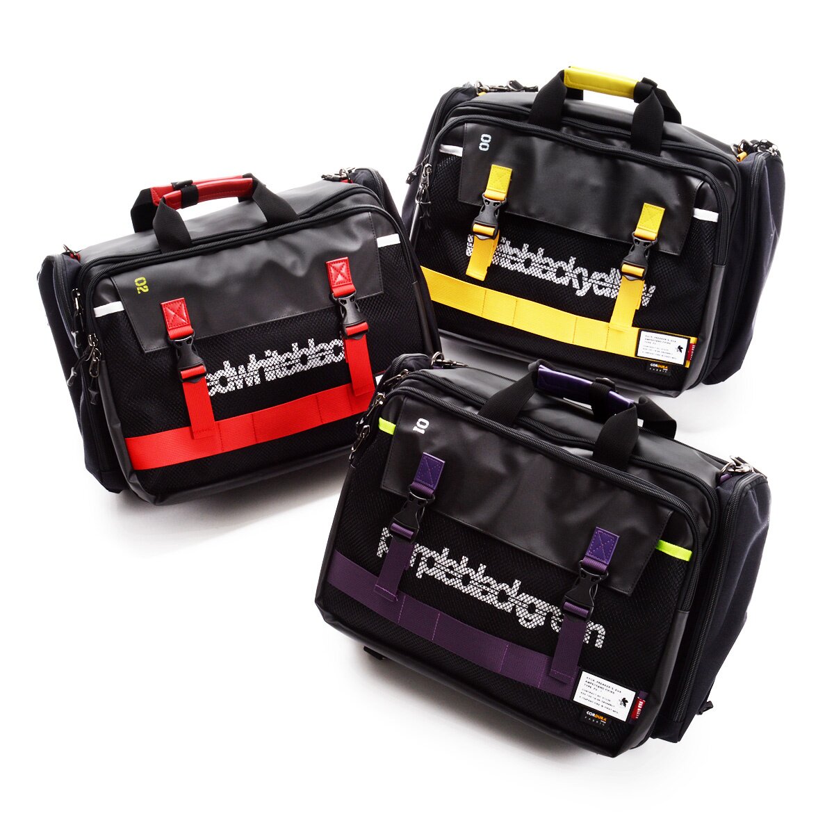 雑貨　零号機 3WAY BRIEF CASE(ブリーフケース) 「エヴァンゲリオン RADIO EVA 508×FIRE FIRST」 RADIO EVA×FIRE FIRST エヴァ 3ウェイ ブリーフケース
