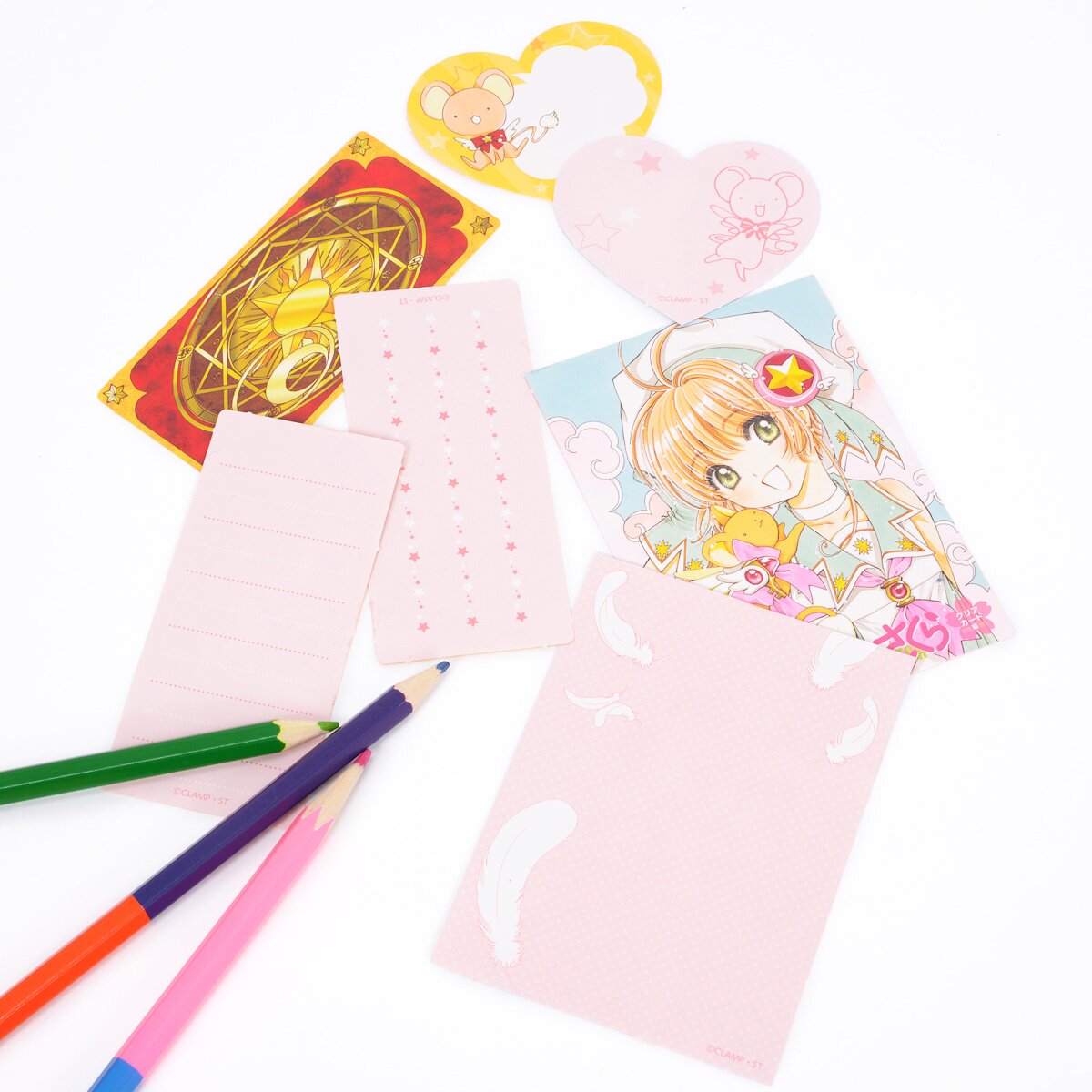 CARD CAPTOR SAKURA CLAMP 1997 NAKAYOSHI Supplement Notebook