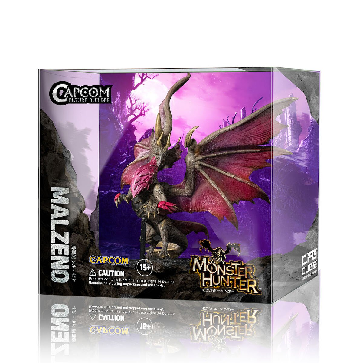 ゲームキャラクター CAPCOM FIGURE BUILDER CUBE Figure Builder Cube Monster Hunter -Silver Duke Dragon