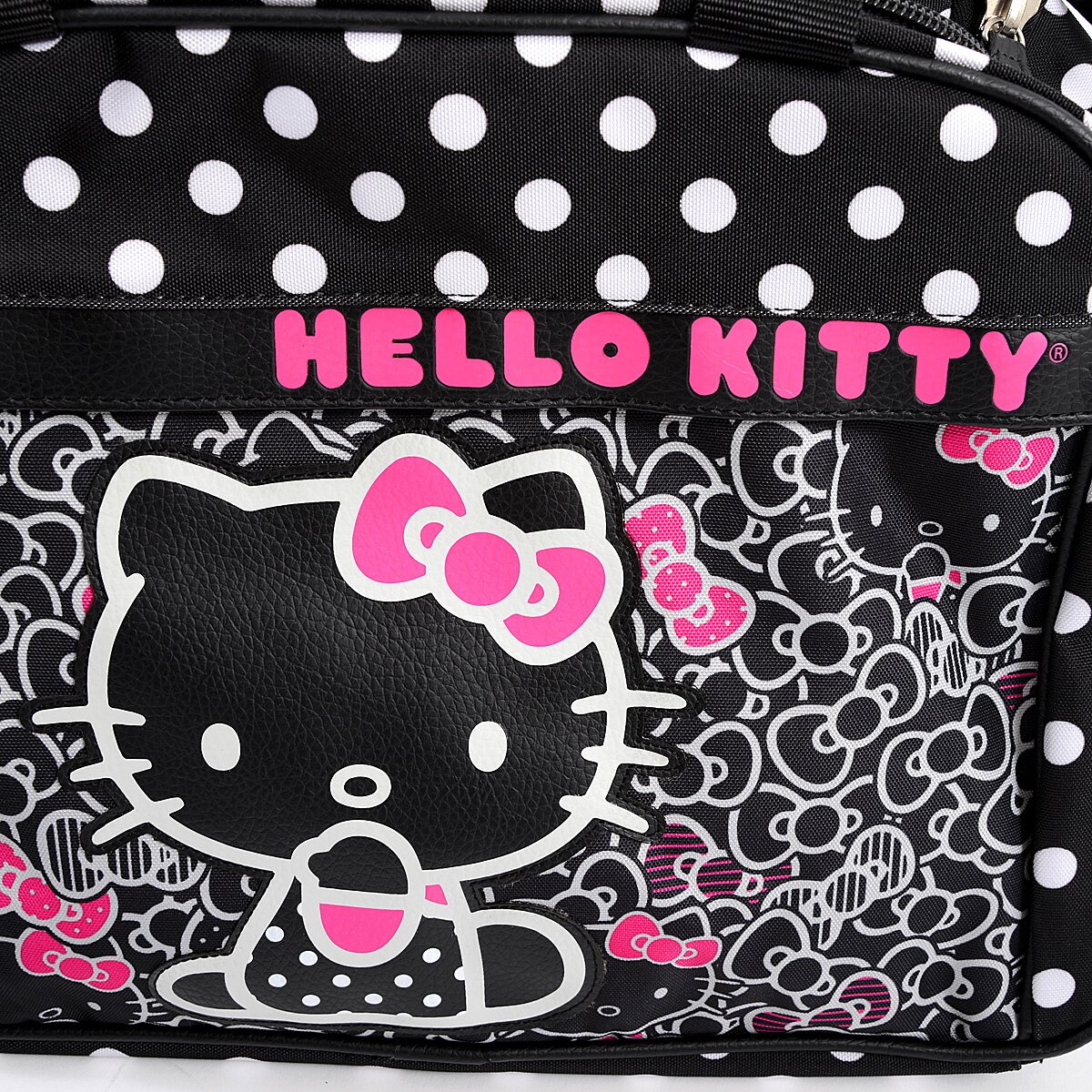 HELLO KITTY Messenger Bag Multi Print Bows Bundle · Trends