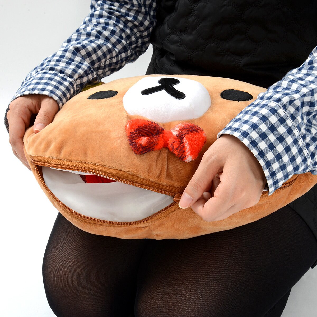 Rilakkuma Plush Cushion Lap Blanket SanX Tokyo Otaku Mode (TOM)