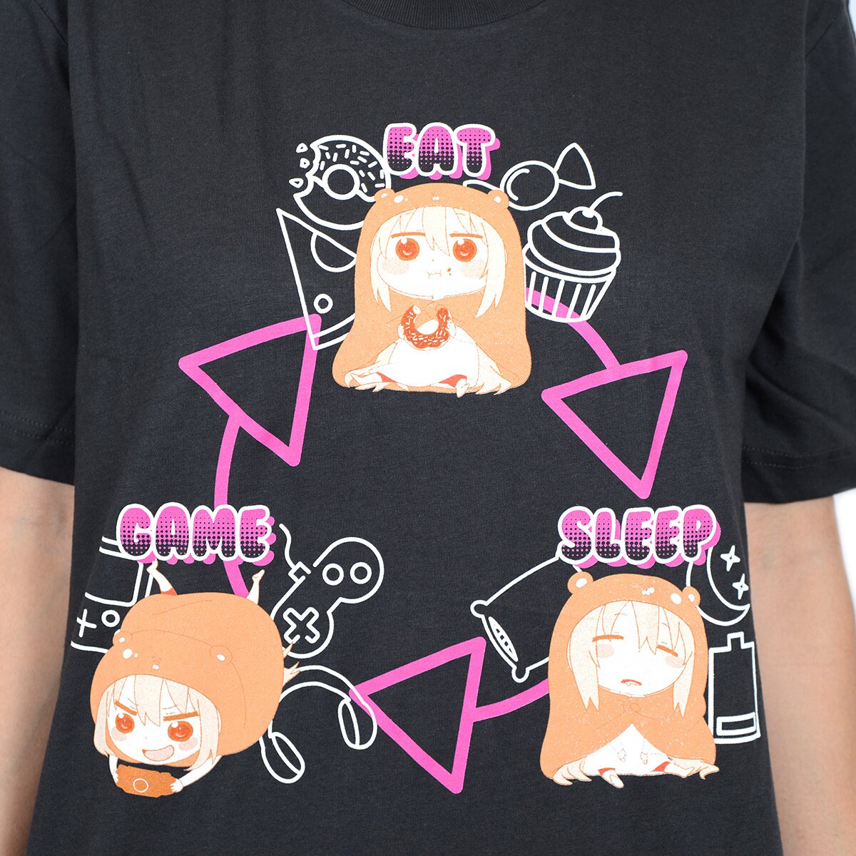 Himouto! Umaru-chan Eat Sleep Game T-Shirt - Tokyo Otaku Mode (TOM) Himouto! Umaru-chan Eat Sleep Game T-Shirt - Tokyo Otaku Mode (TOM)