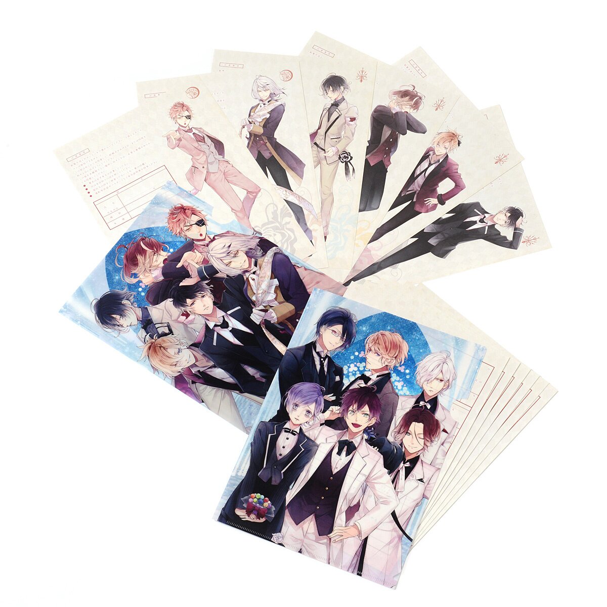 Diabolik Lovers Bloody Bouquet Clear File Folder