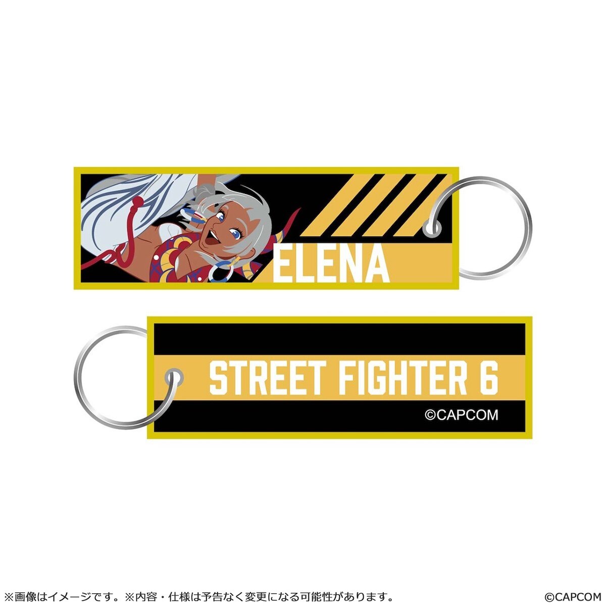 STREET FIGHTER 6 × ZETA DIVISION キーホルダー STREET FIGHTER 6