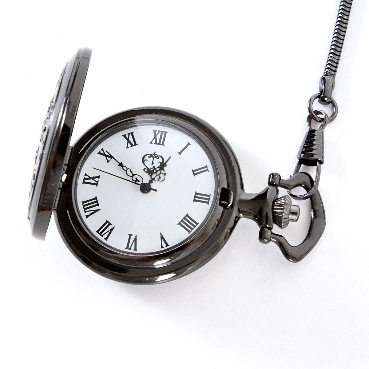 Black butler pocket watch sale