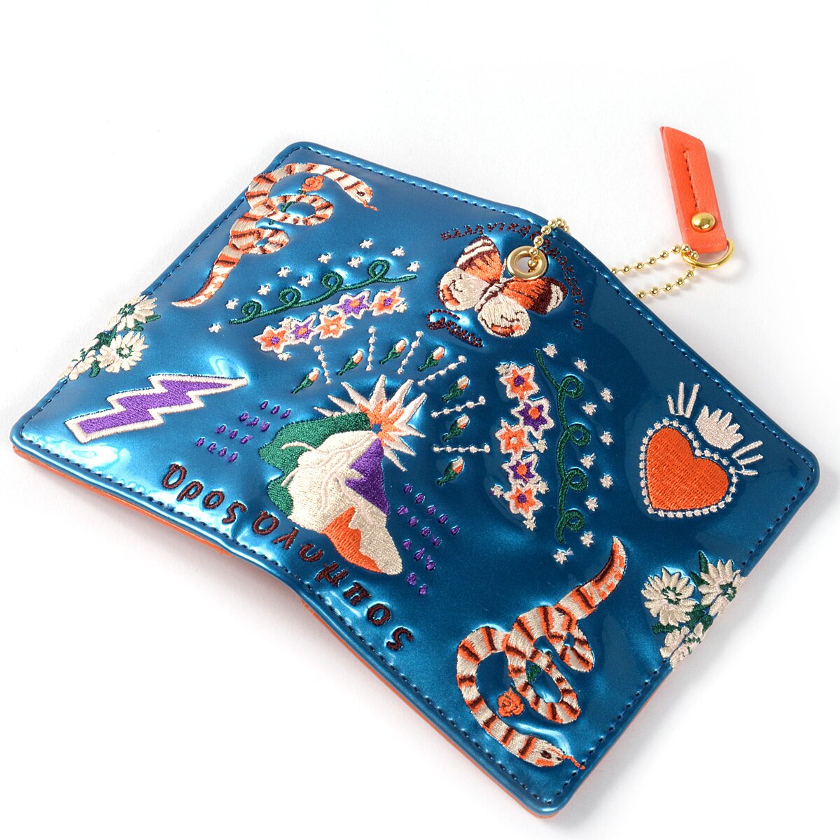 FLAPPER Sukajan Embroidered Pass Case: FLAPPER - Tokyo Otaku Mode (TOM)