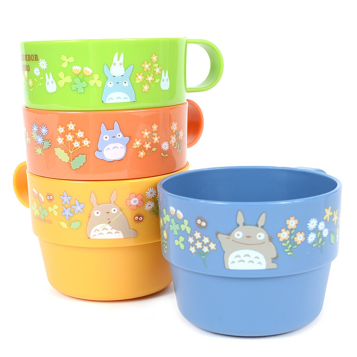 mugiちゃん専用 NO.7 VIERA 2台セット My Neighbor Totoro Totoro & Flowers Stackable Cup & Pitcher Set