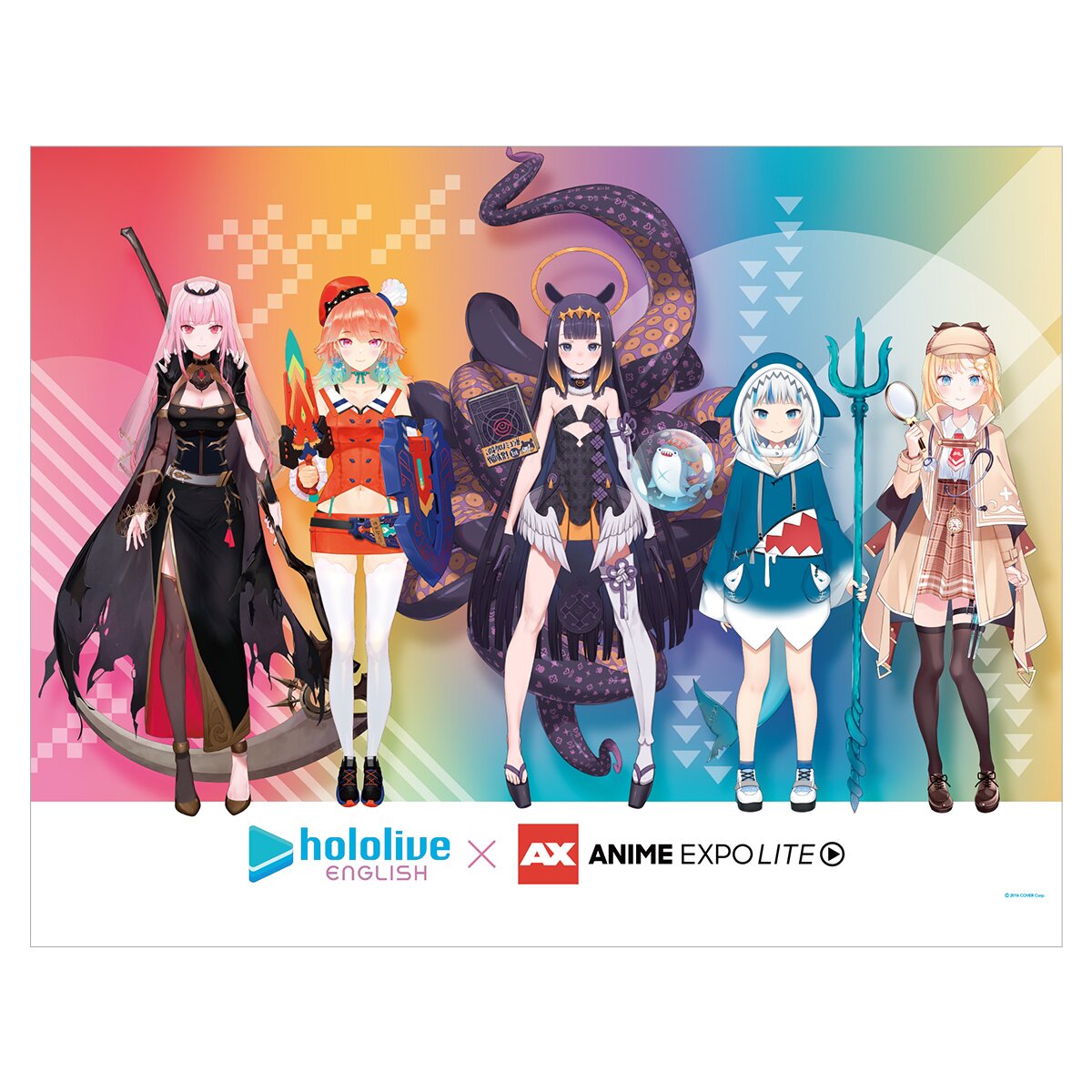 hololive English x Anime EXPO Lite 2021 B2-Size Tapestry 36% OFF - Tokyo  Otaku Mode (TOM)