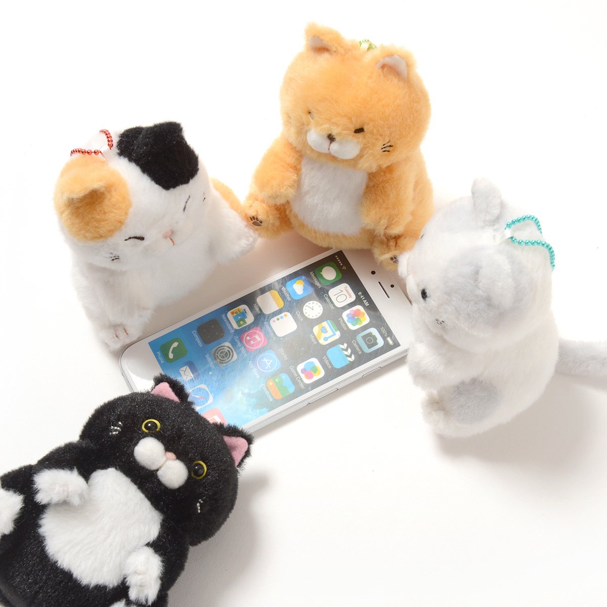 Nyanko Deluxe Cat Plush Collection (Ball Chain): Amuse - Tokyo