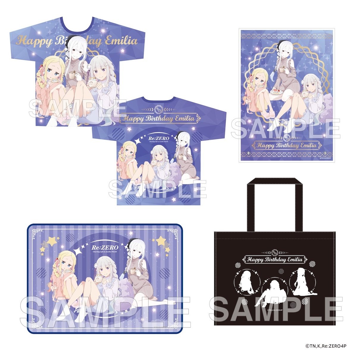 Re:Zero -Starting Life in Another World- Birthday Set Emilia's