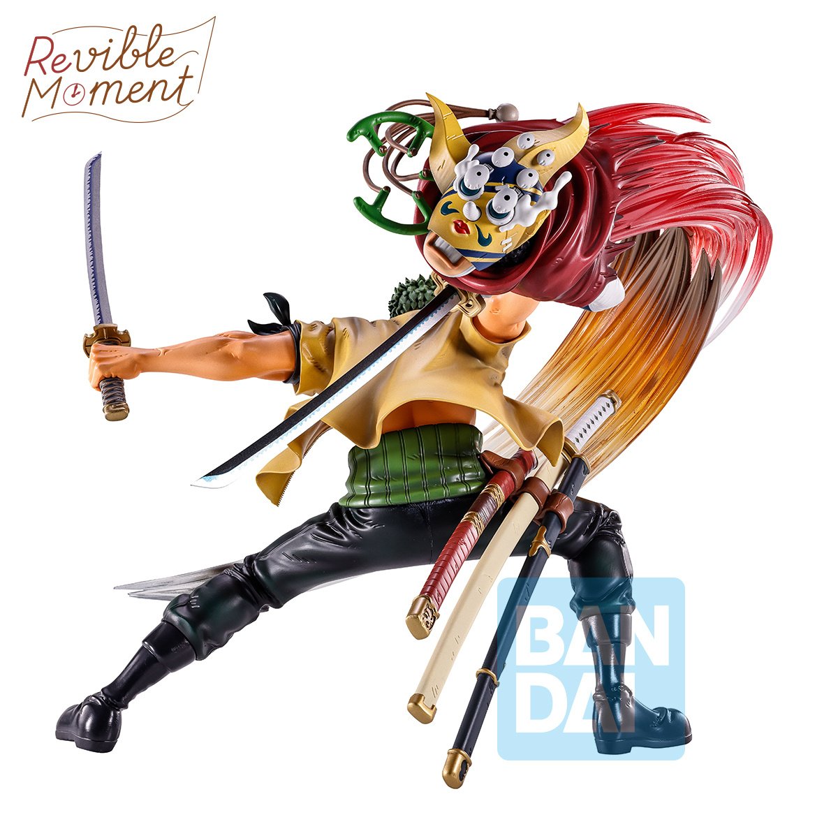Ichibansho Figure Revible Moment One Piece Roronoa Zoro & Usopp