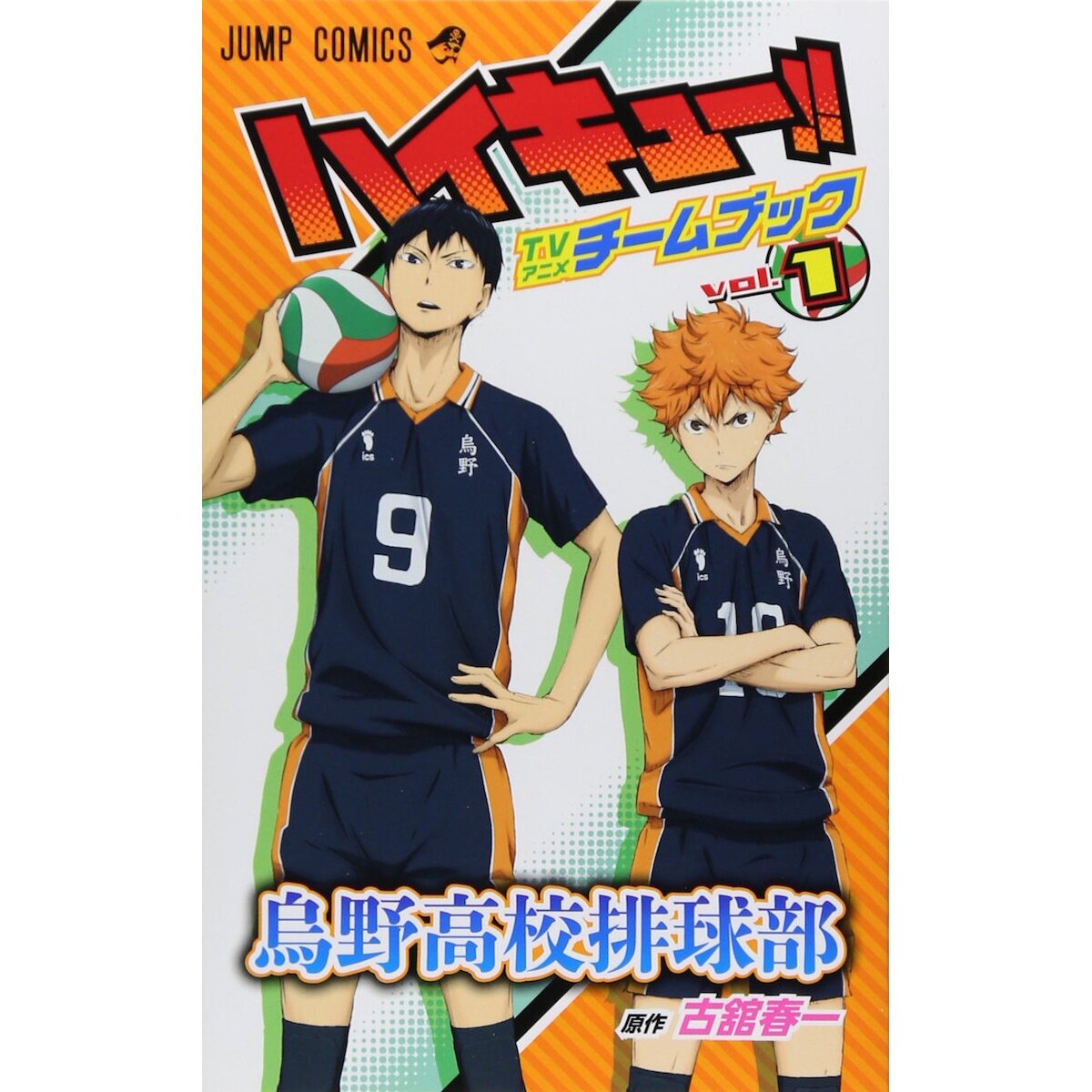 Laminated Haikyuu Poster Karasuno High School Volleyball Team